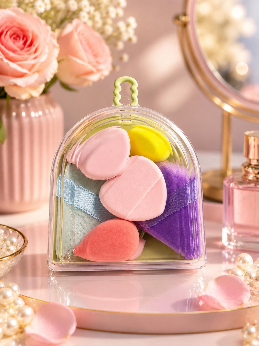 Beauty blender sponges single dome case