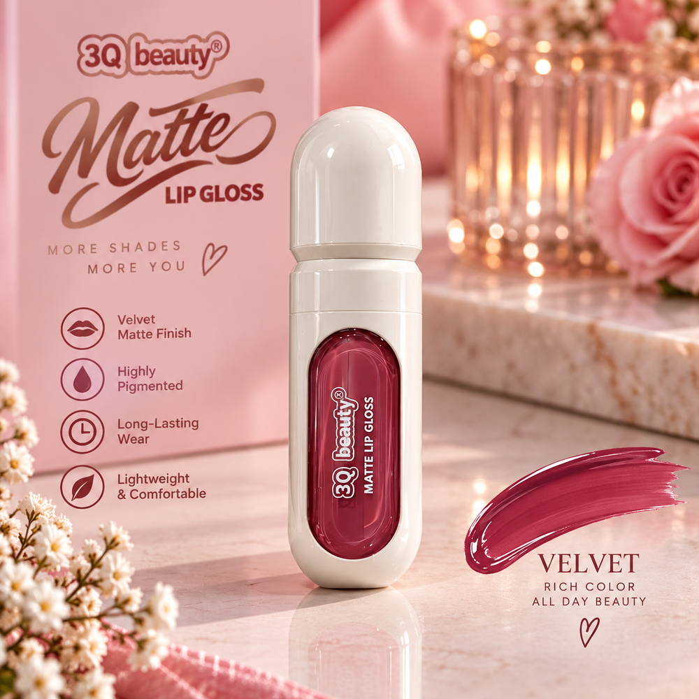 3Q Beauty Velvet Matte Lip Gloss