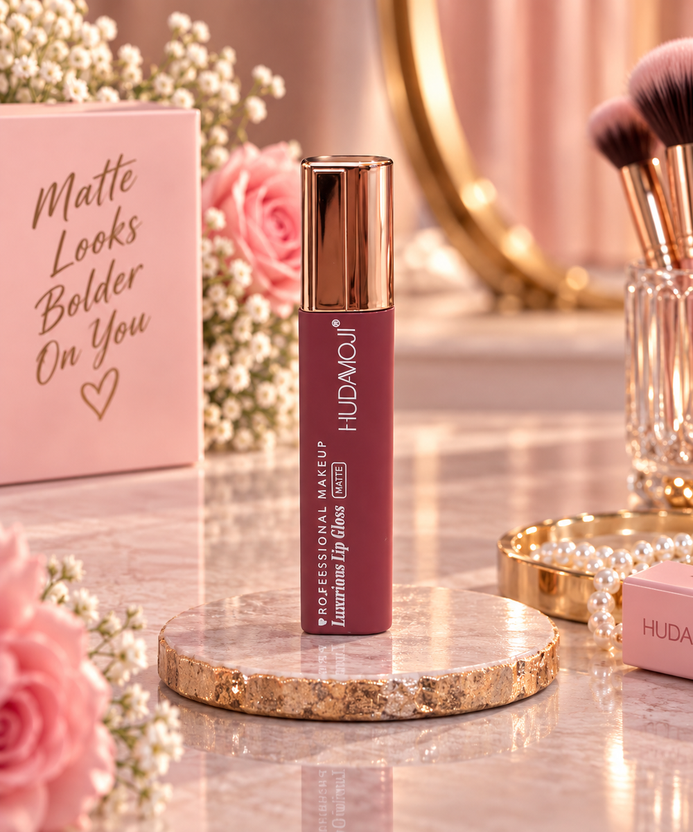 HUDAMOJI Luxurious Matte Lip Gloss