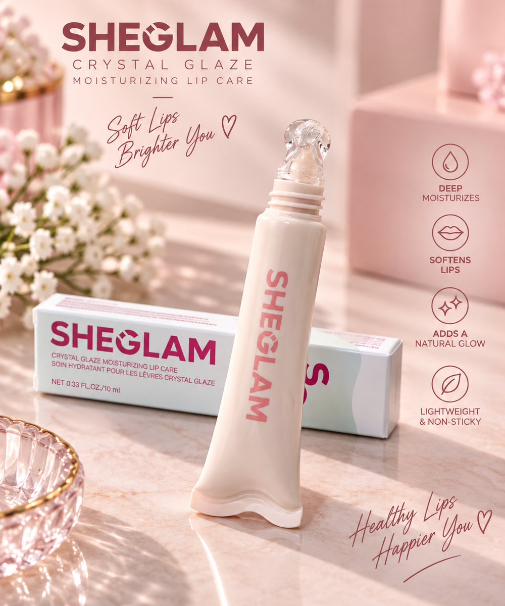 SHEGLAM Crystal Glaze Moisturizing Lip Care