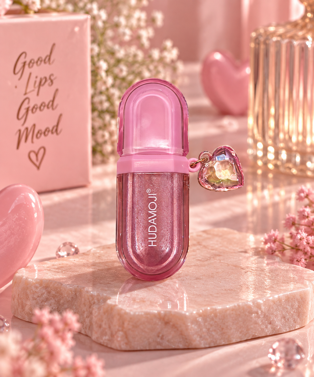 HUDAMOJI Hydrating Lip Gloss (Keychain Edition)