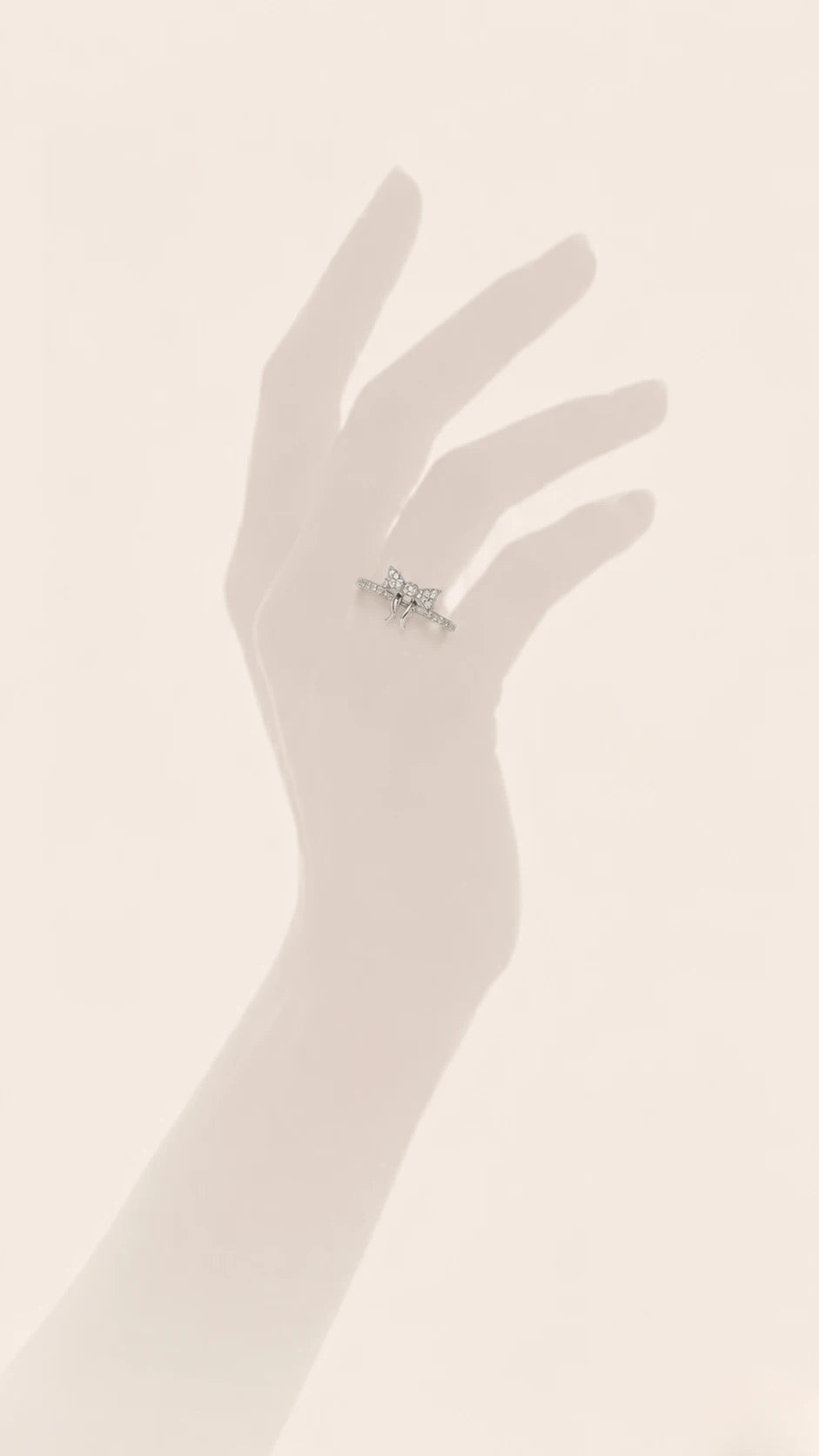 Ruban Pavé Ring