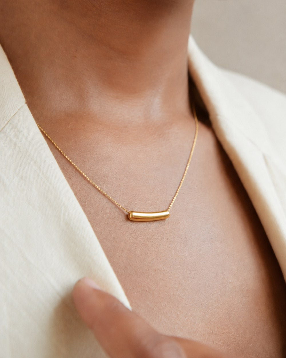 Barre d'Or Necklace