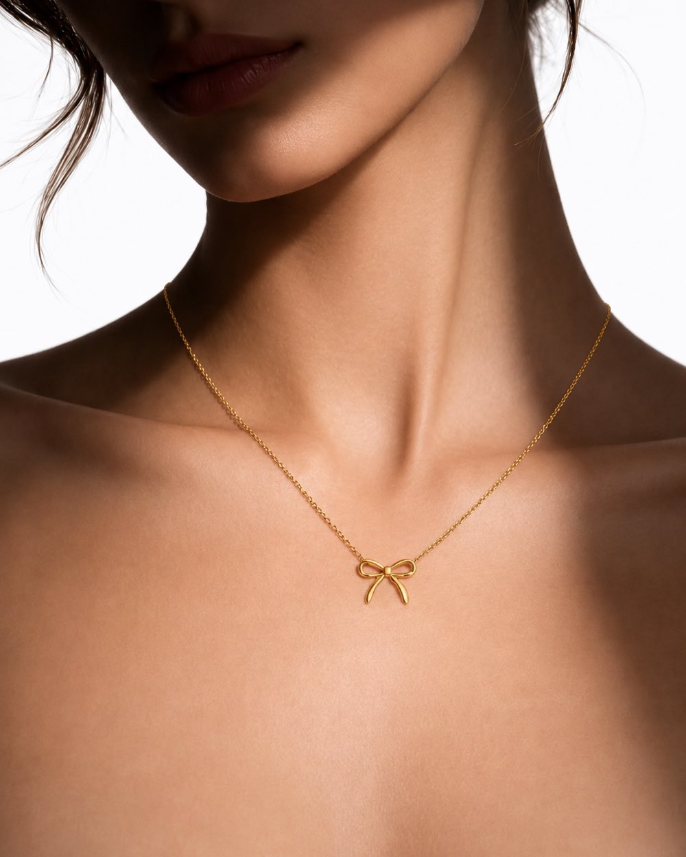 Ruban Bow Necklace