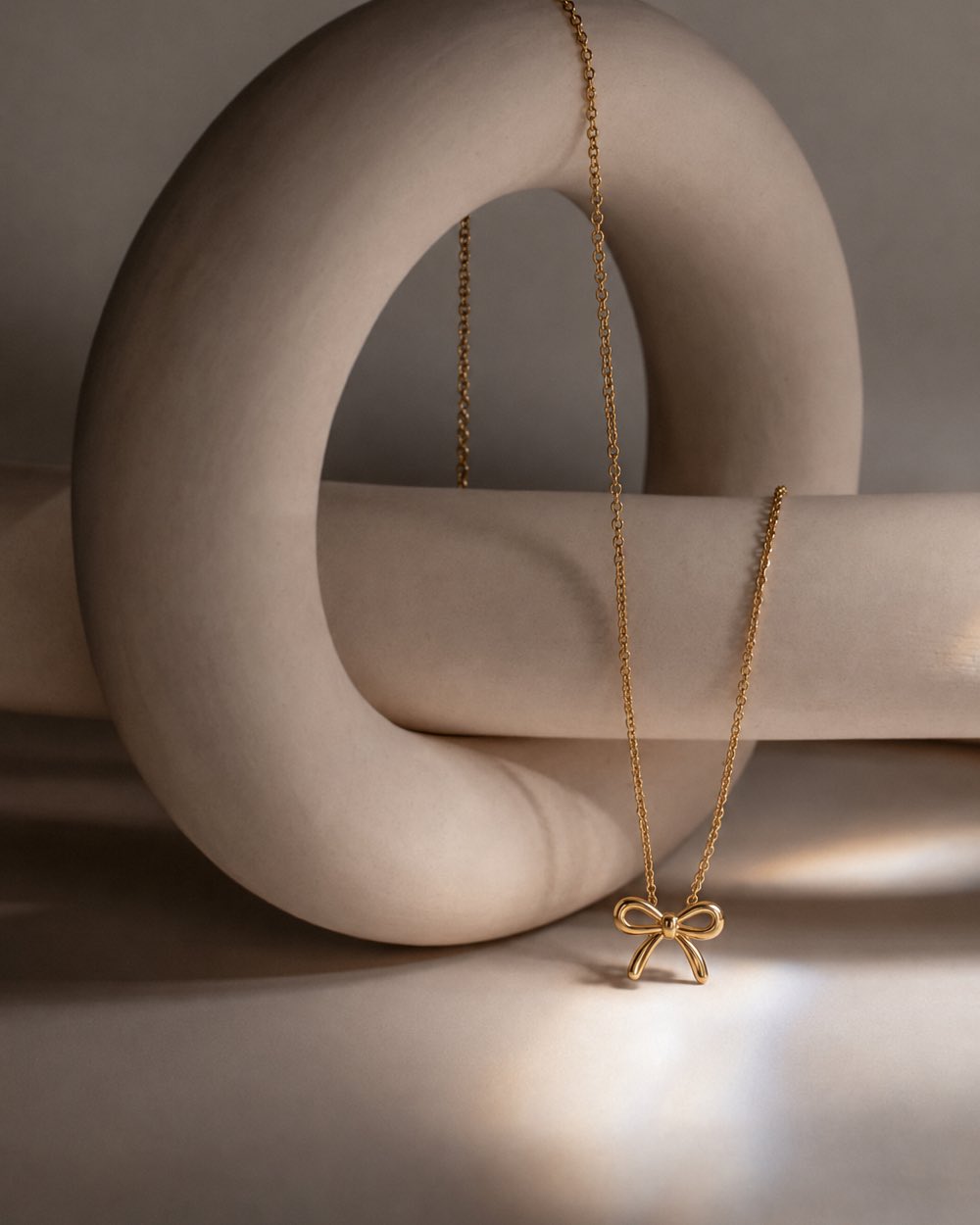 Ruban Bow Necklace