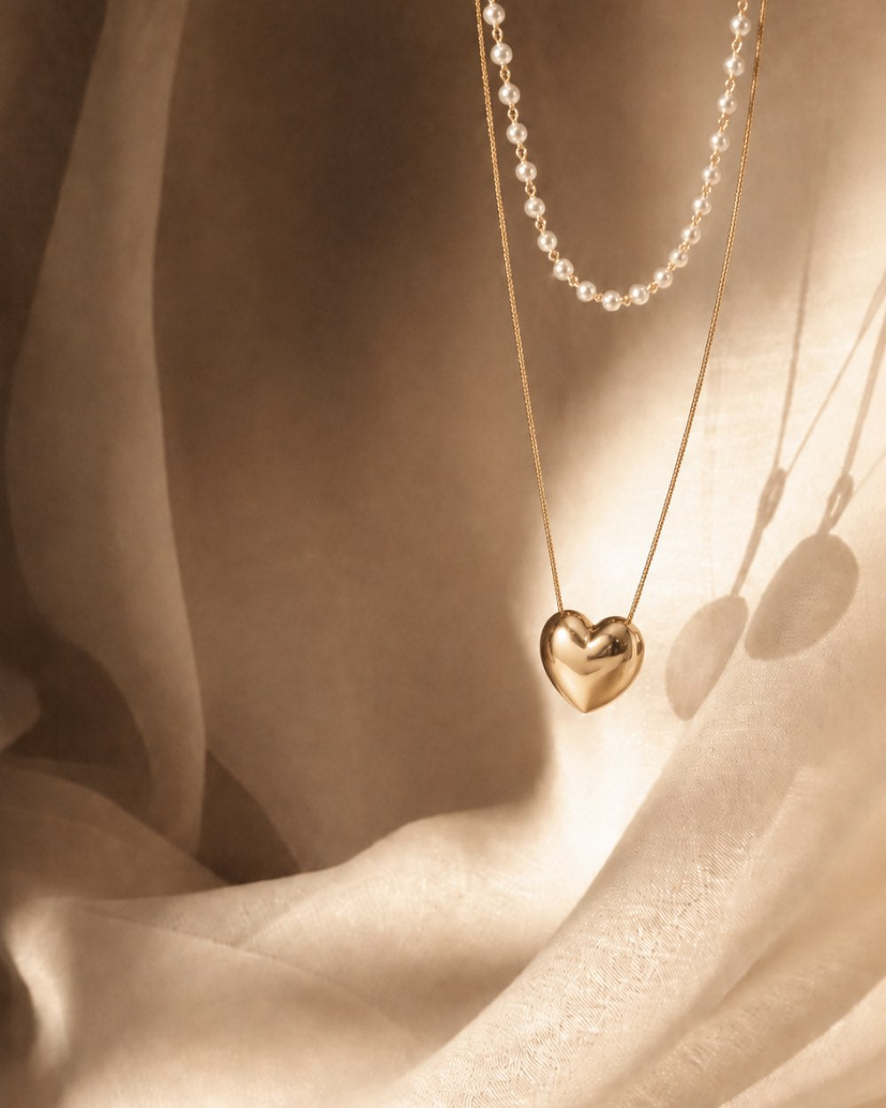 Cœur d'Or Layered Necklace