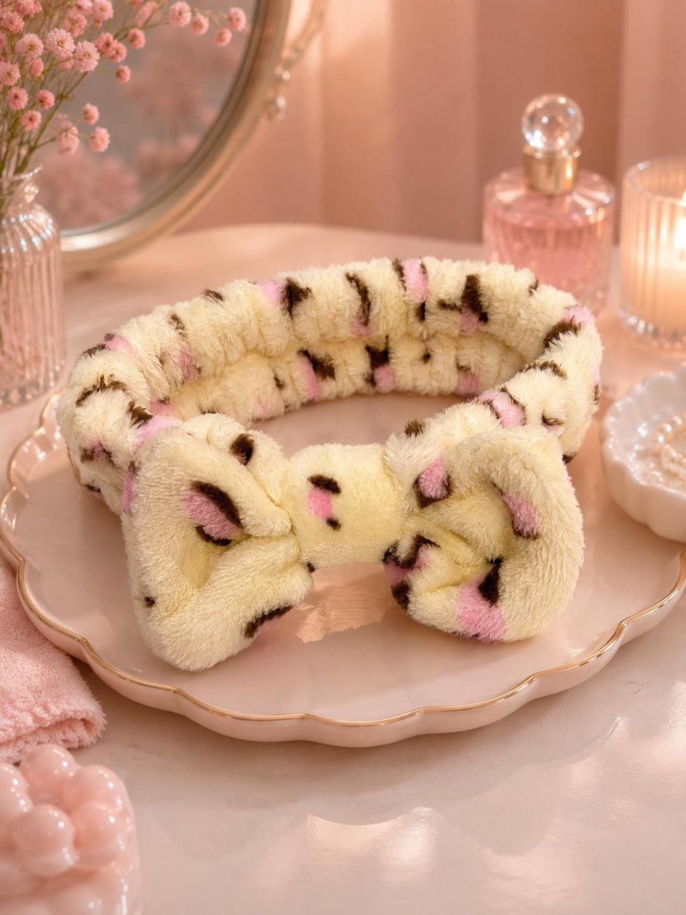 Spa Headband - Leopard Print