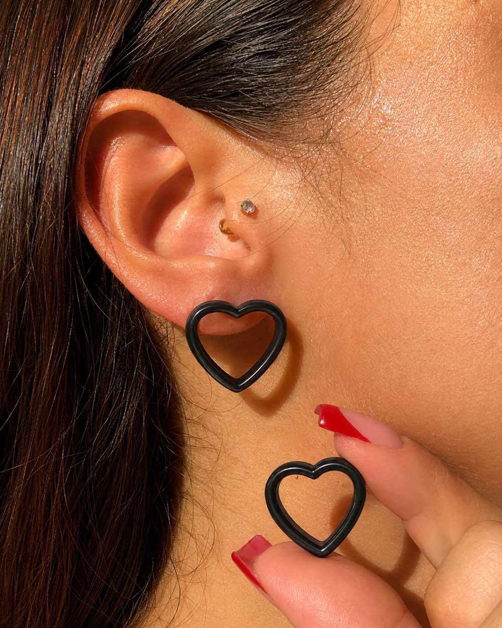 Cœur Ouvert Stud