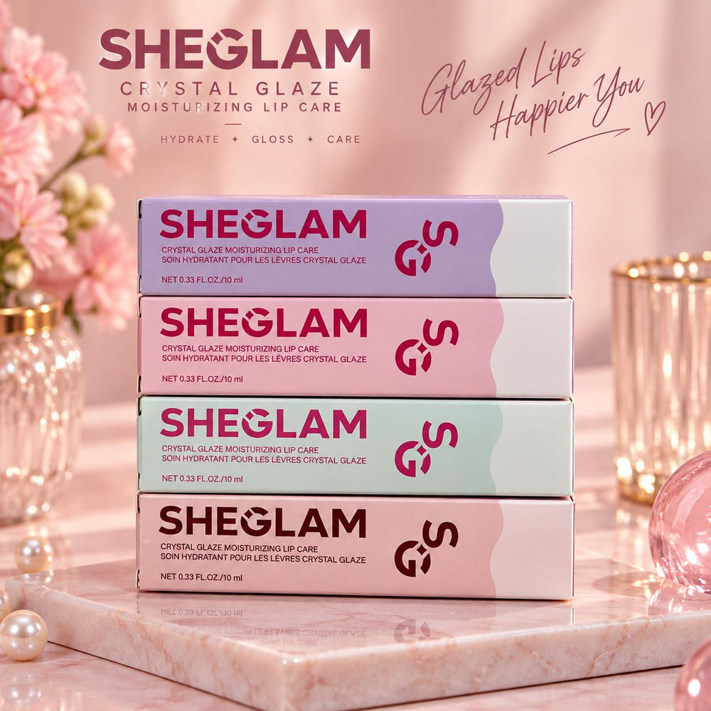 SheGlam Crystal Glaze shades 2