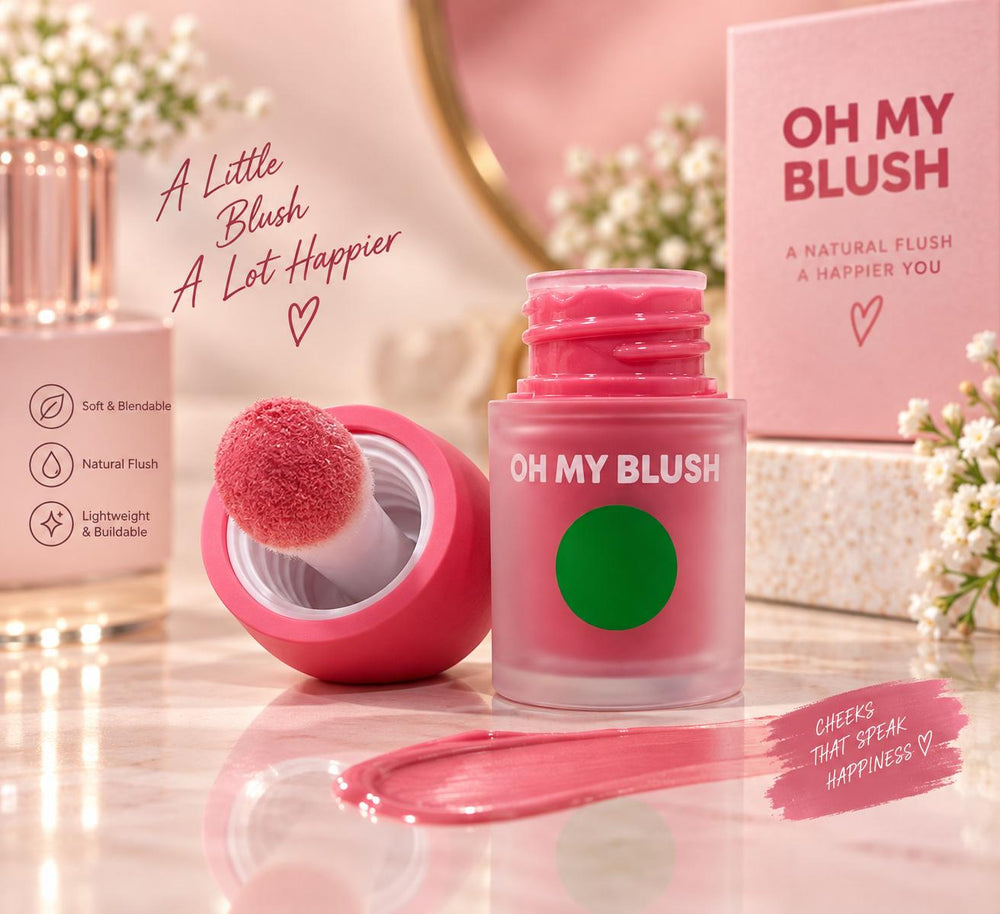 Oh My Blush Green Apple open