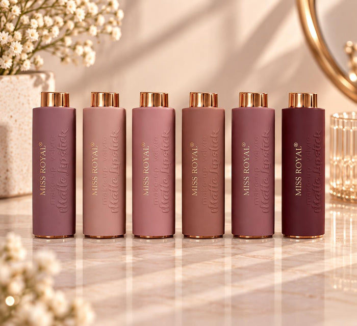 Miss Royal Matte Lipstick shades