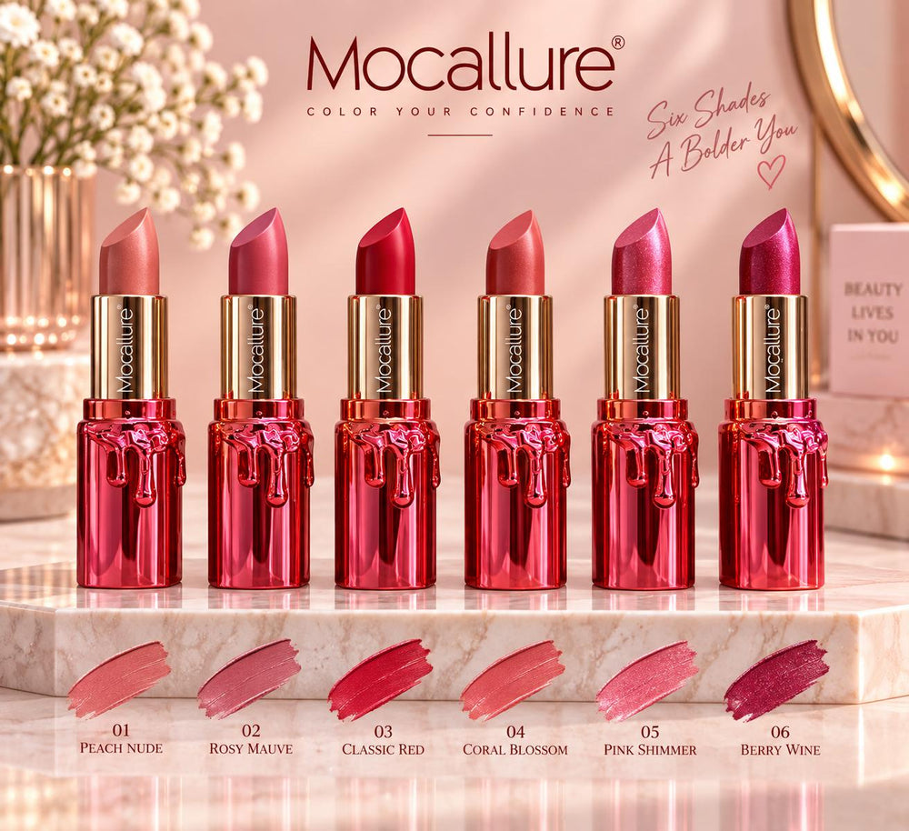 Mocallure lipstick six shades