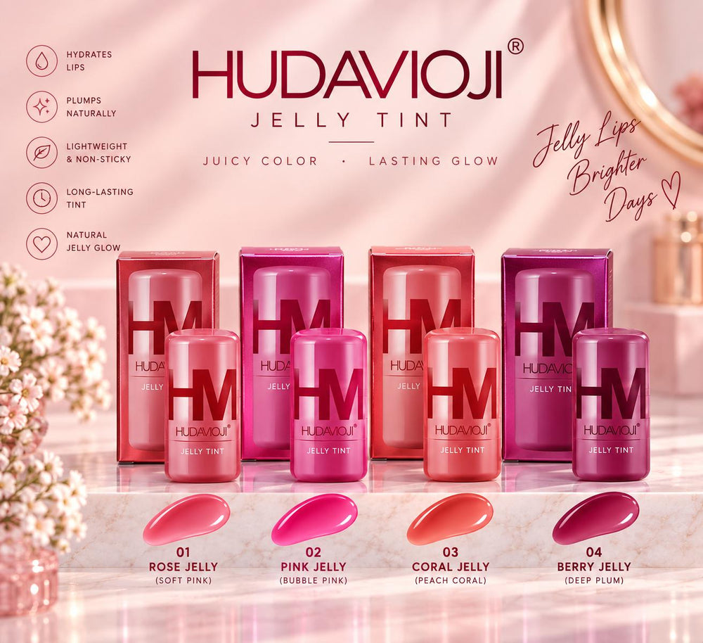 Hudavioji Jelly Tint shades