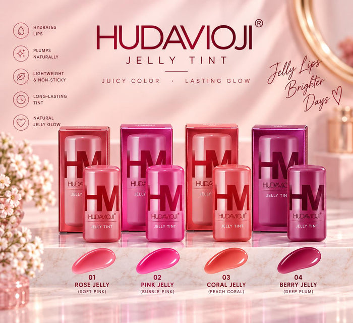 Hudavioji Jelly Tint shades
