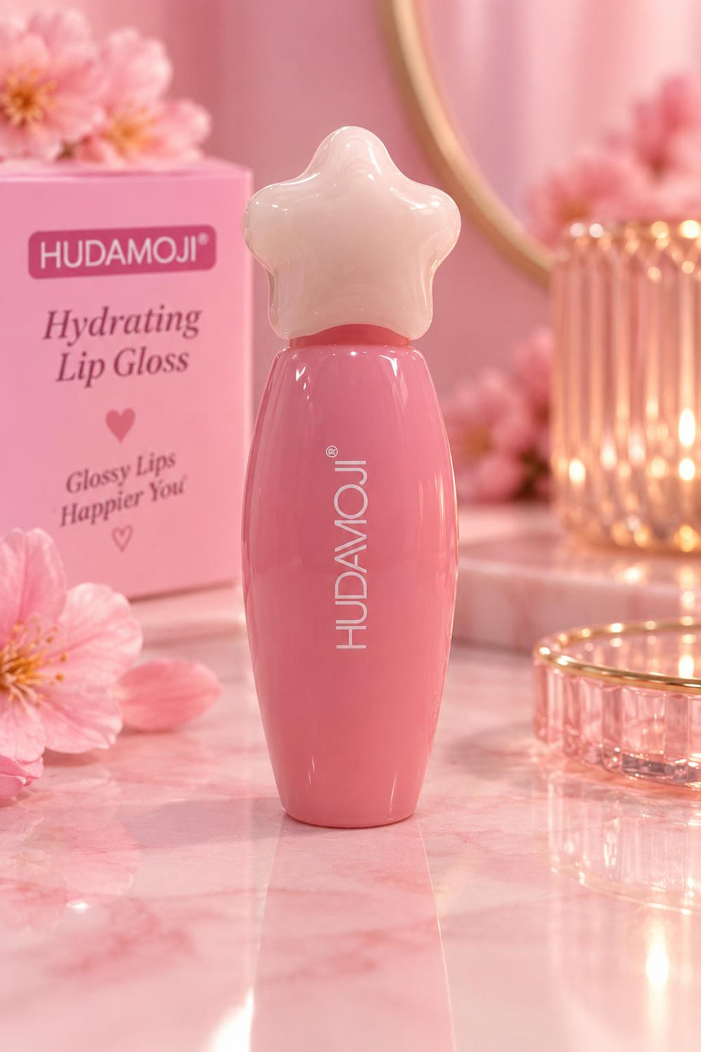 Hudamoji Hydrating Lip Gloss single