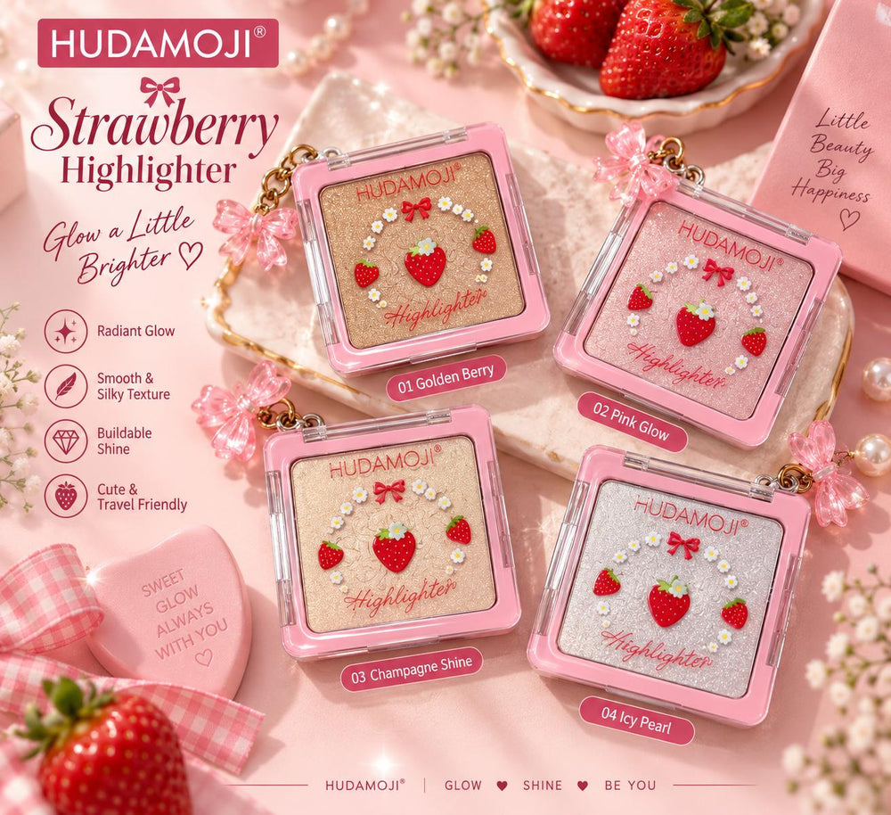 Hudamoji Strawberry Highlighter
