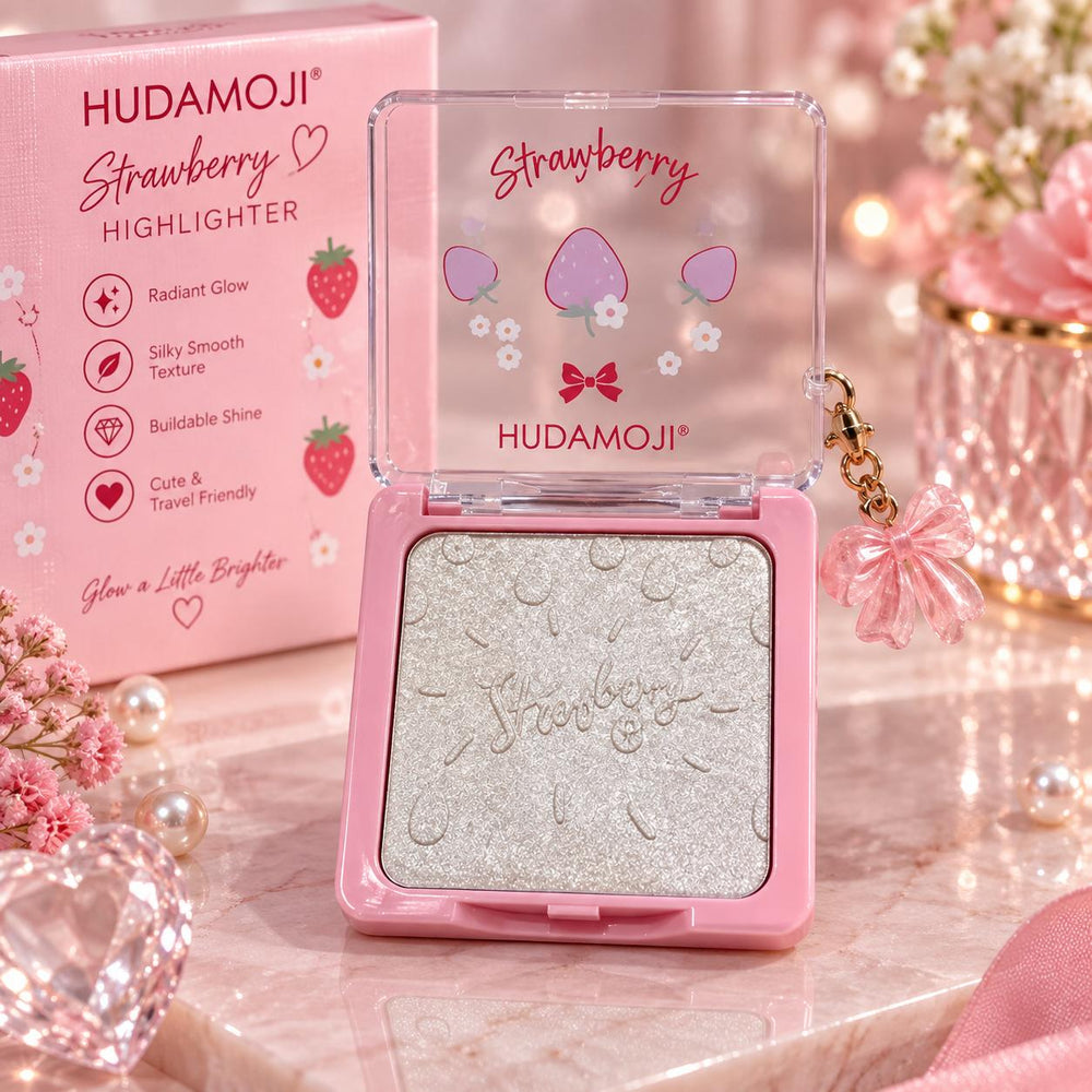 Hudamoji Strawberry Highlighter single