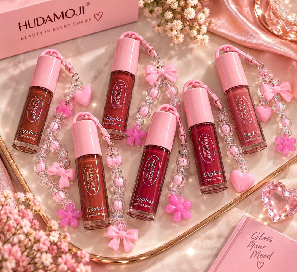 Hudamoji Charm Lip Gloss group