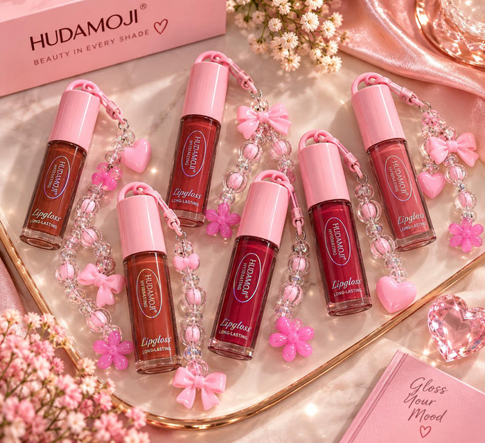 Hudamoji Charm Lip Gloss group