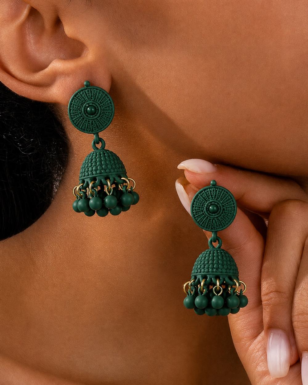 Jhumka Bell Earrings