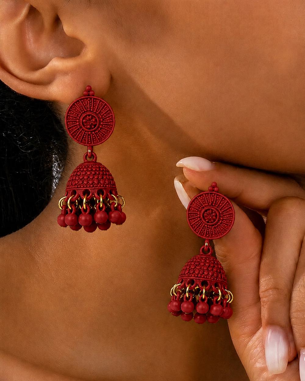 Jhumka Bell Earrings
