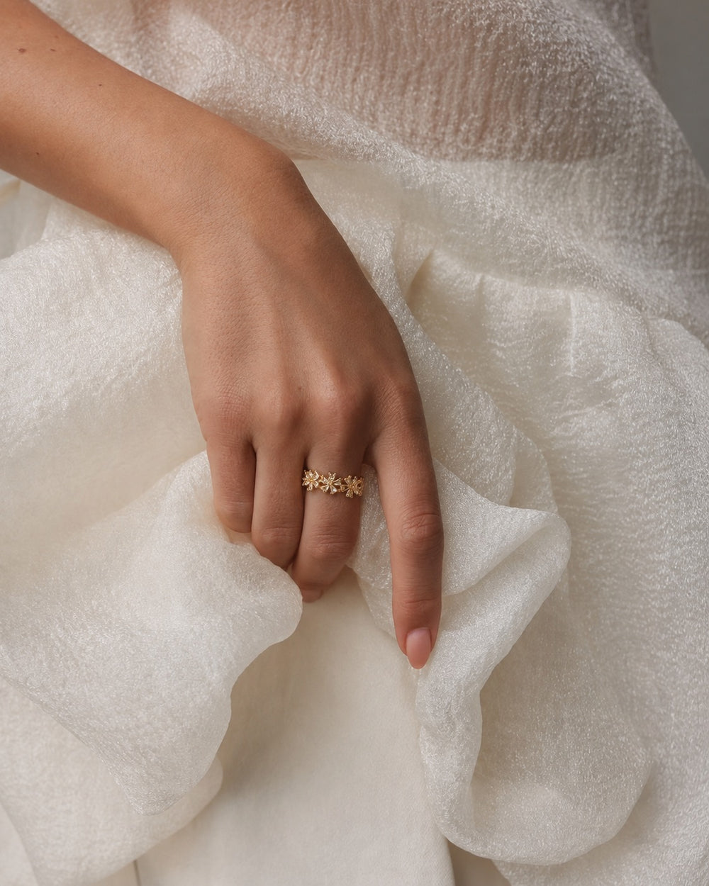 Marguerite Pavé Ring