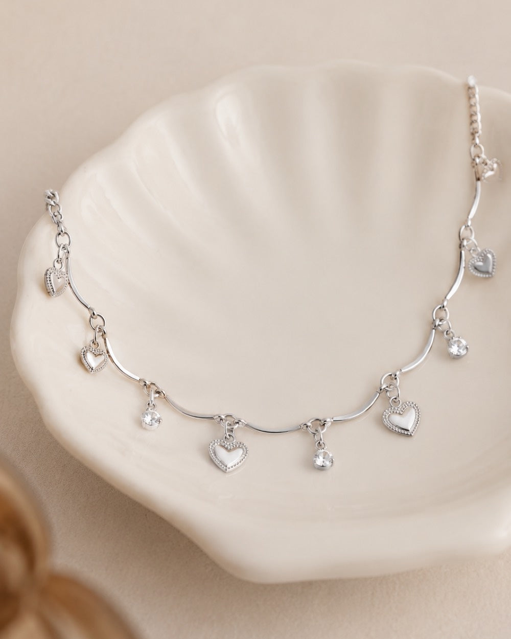 Cœur Charm Necklace
