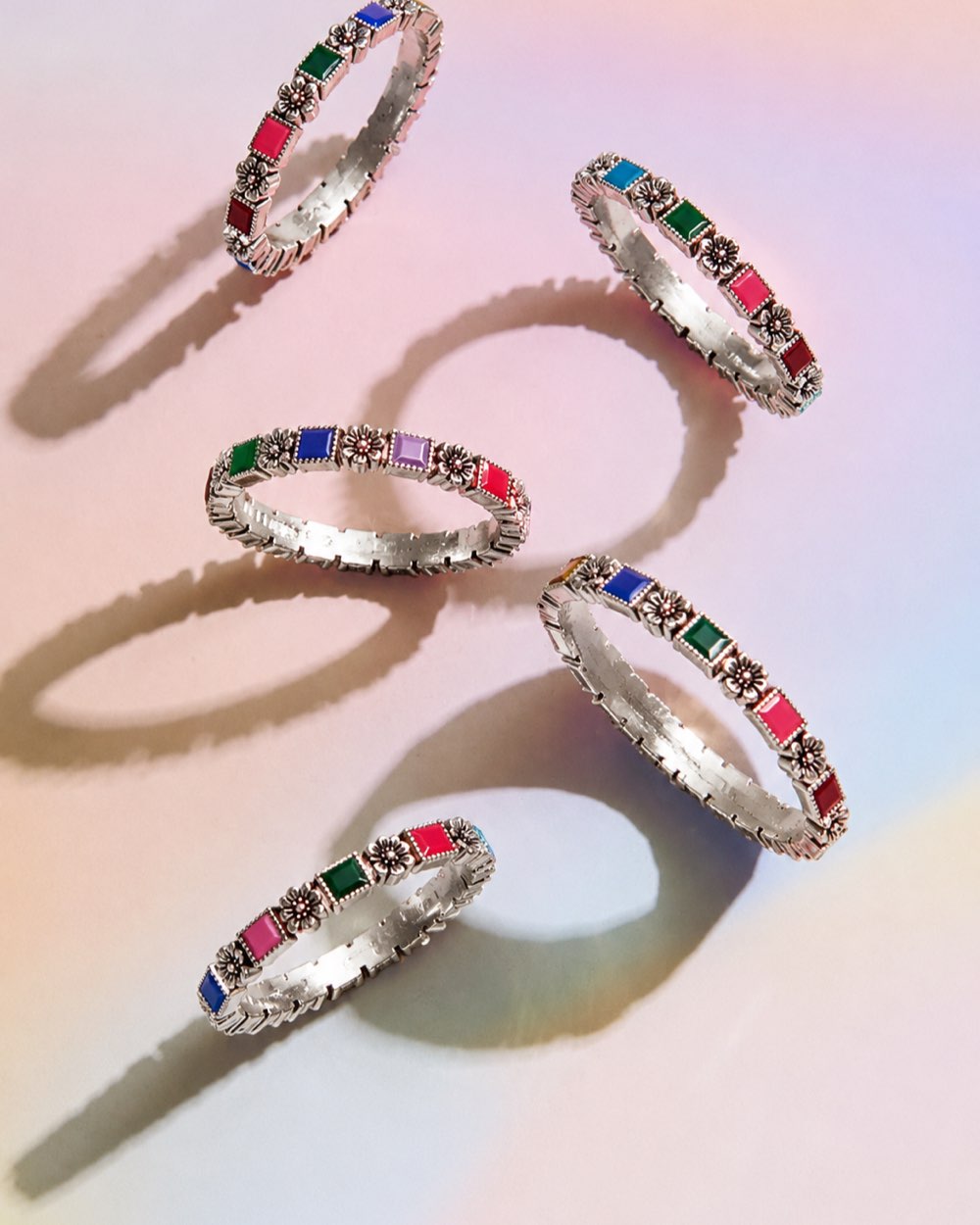 Mosaïque Stone Bangle